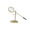 25&#x27;&#x27; Gold Aluminum Traditional Magnifying Glass